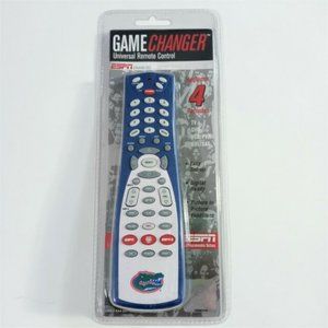 Game Changer Universal TV Remote Control - Florida Gators - Blue - ESPN Enabled